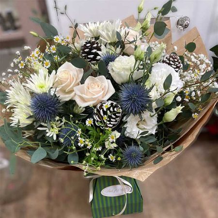 winter whites bouquet